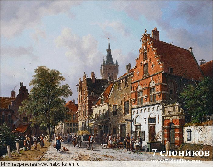 Набор для вышивания "573 A View In Delft"