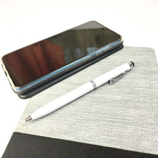 Ручка Clicker Touch белая