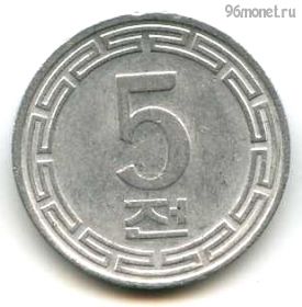 Северная Корея 5 чонов 1974