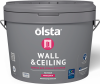 Краска для Стен и Потолков Olsta Wall & Ceiling 9л Глубокоматовая / Ольста Волл & Силинг