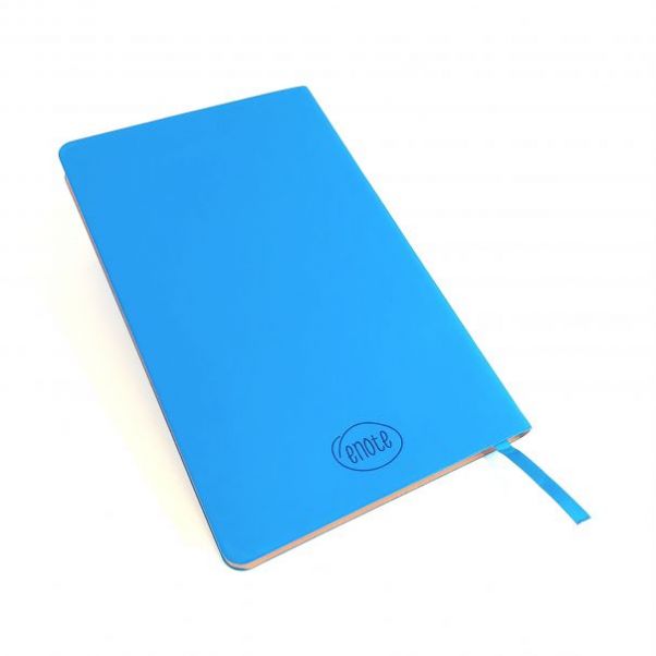 Бизнес блокнот Simply Flex голубой
