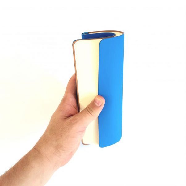 Бизнес блокнот Simply Flex голубой