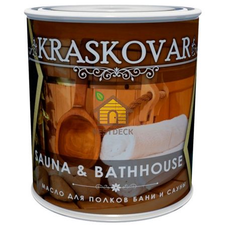 Масло Kraskovar Sauna & Bathhause для полков бани и сауны