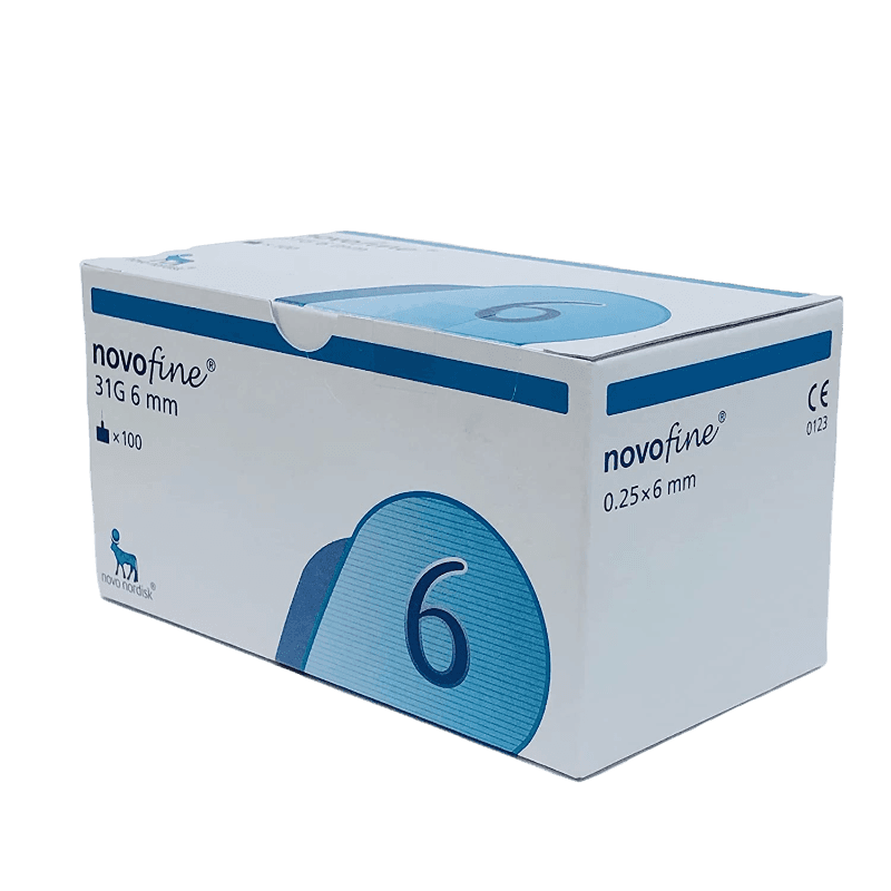 Игла NovoFine 6мм, 31G