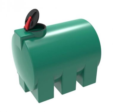 Емкость для воды ЭВГ 3000л с откидной крышкой зеленый