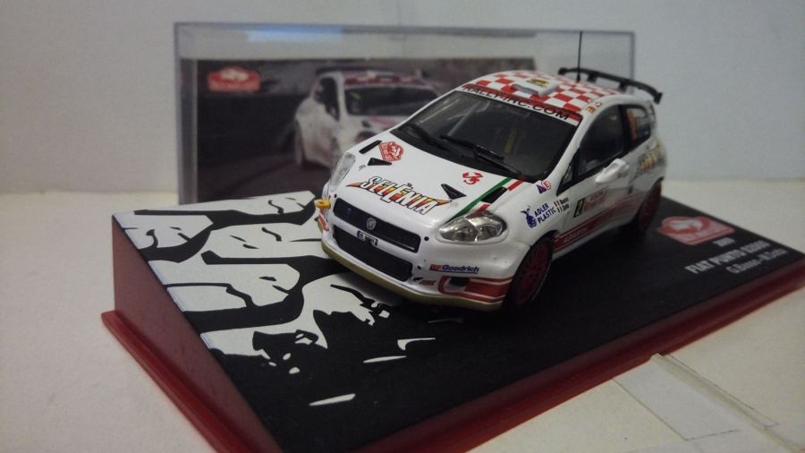 Fiat Punto 2000s  2009   Rallye Monte Carlo (IXO-ALTAYA) 1/43