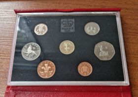 Великобритания Набор пробных монет 1985 год Proof