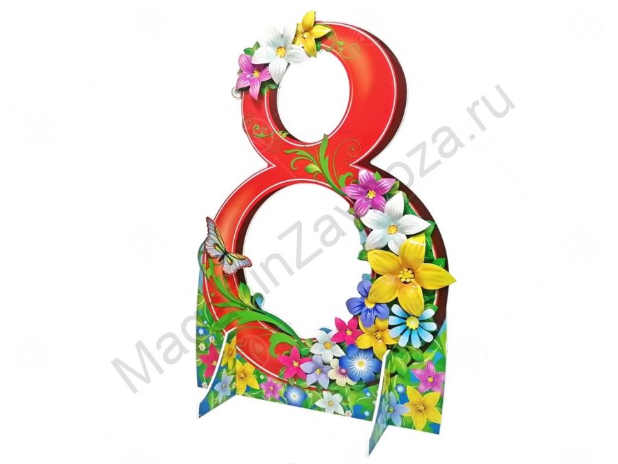 Театральная декорация "8 марта"