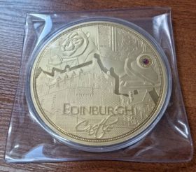 Великобритания Медаль "Эдинбургский замок" 2017 год Proof