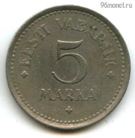 Эстония 5 марок 1922