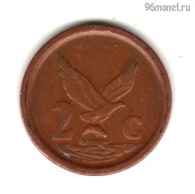 ЮАР 2 цента 1991