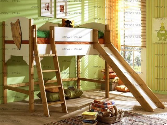 Кровать-чердак домик IR8