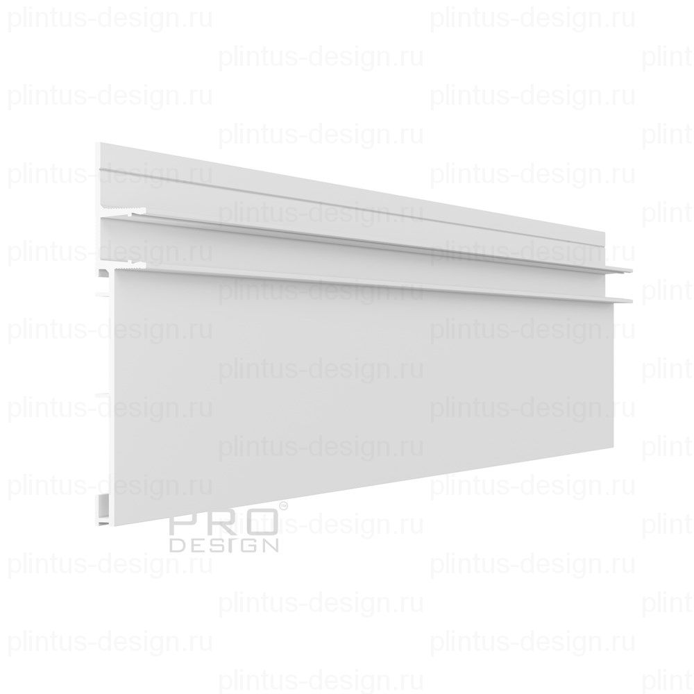 Скрытый плинтус Pro Design Combo 603 Белый