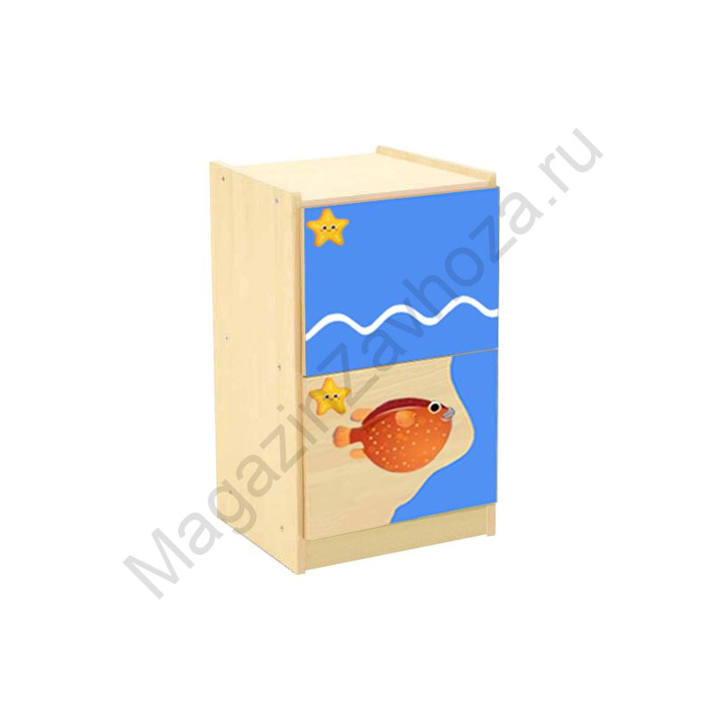 СТЕНКА ДЕТСКАЯ МОДЕЛЬ 8-5 С ДЕКОРАТИВНЫМИ НАКЛАДКАМИ - 2