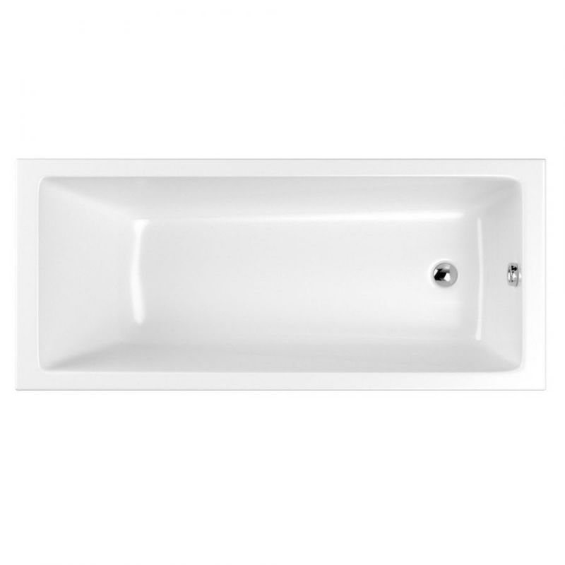 Акриловая прямоугольная ванна WHITECROSS Wave Slim 140x70, 0111.140070.100
