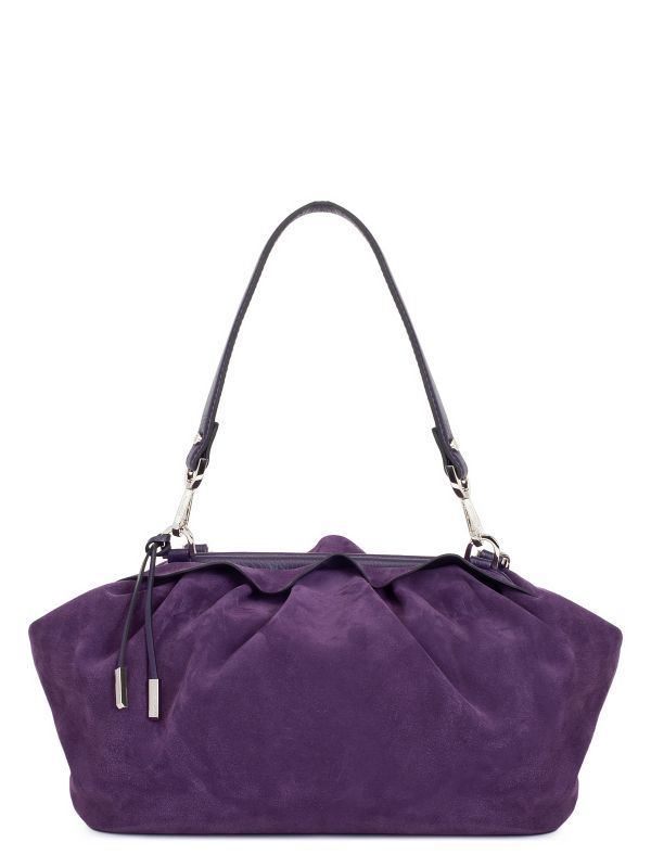 Кожаная женская сумка ELEGANZZA Z10-DB10114 purple