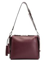 Кожаная женская сумка ELEGANZZA Z7675-6428 merlot