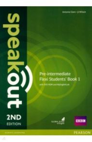 Speakout. Pre-Intermediate. Flexi A. Students' Book +  MyEnglishLab (+DVD) / Clare Antonia, Wilson JJ