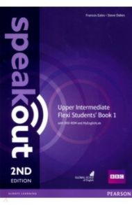 Speakout. Upper Intermediate. Flexi A. Students' Book 1 + MyEnglishLab (+DVD) / Eales Frances, Oakes Steve