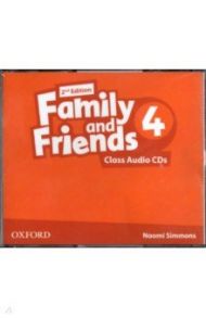 Family and Friends. Level 4. 2nd Edition. Class Audio CDs / Simmons Naomi