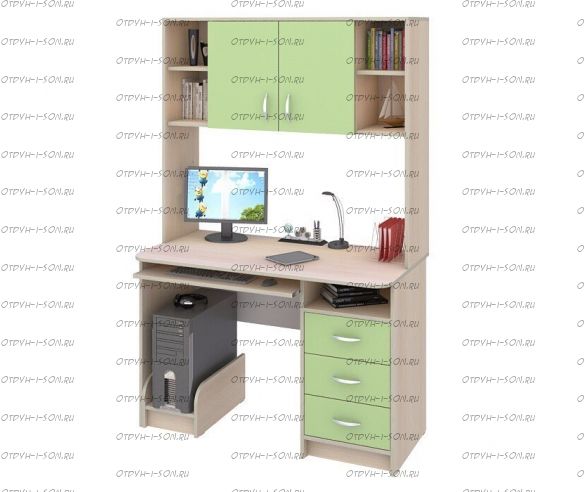 Стол письменный с надставкой Фанки Кидз 13/14 СВ (120х60х185)