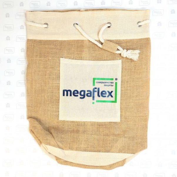 Рюкзаки из джута с логотипом