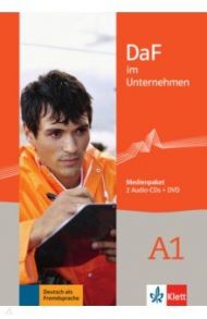 DaF im Unternehmen A1. Medienpaket 2 Audio-CDs + DVD / Farmache Andreea, Grosser Regine, Hanke Claudia