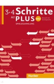 Schritte plus Neu 3+4. Spielesammlung. Deutsch als Zweitsprache / Klepsch Cornelia