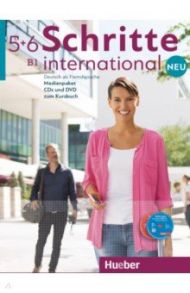 Schritte international Neu 5+6. Medienpaket, 6 Audio-CDs und 1 DVD zum Kursbuch / Hilpert Silke, Orth-Chambah Jutta, Kerner Marion