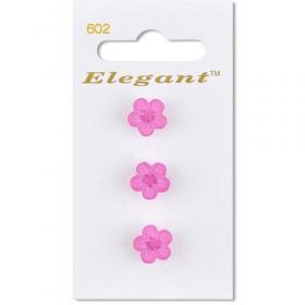 Пуговицы ELEGANT BLUMENTHAL LANSING 12 мм цвет розовый Франция (565100602)