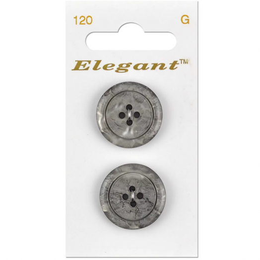 Пуговицы ELEGANT BLUMENTHAL LANSING  22 мм цвет серый Италия (565100120)