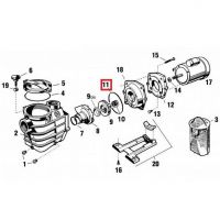 Уплотнительное кольцо корпуса насоса Hayward Super II (SPX3000T)