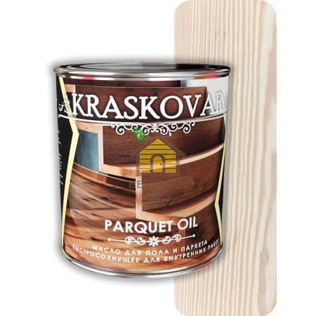 Масло для пола и паркета быстросохнущее Kraskovar Parquet oil