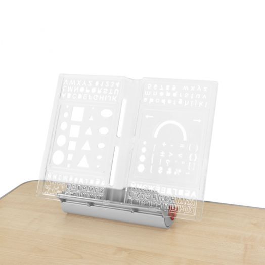 ДПДК01-4 Подставка-трафарет для книг (Синяя)