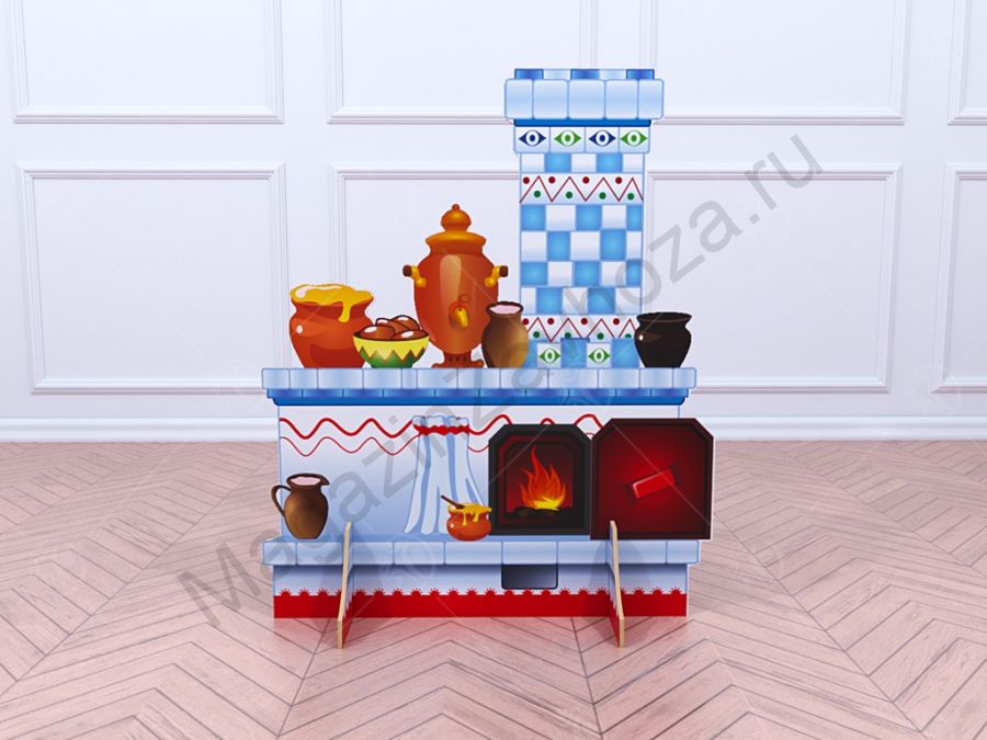 Театральная декорация "Печка"