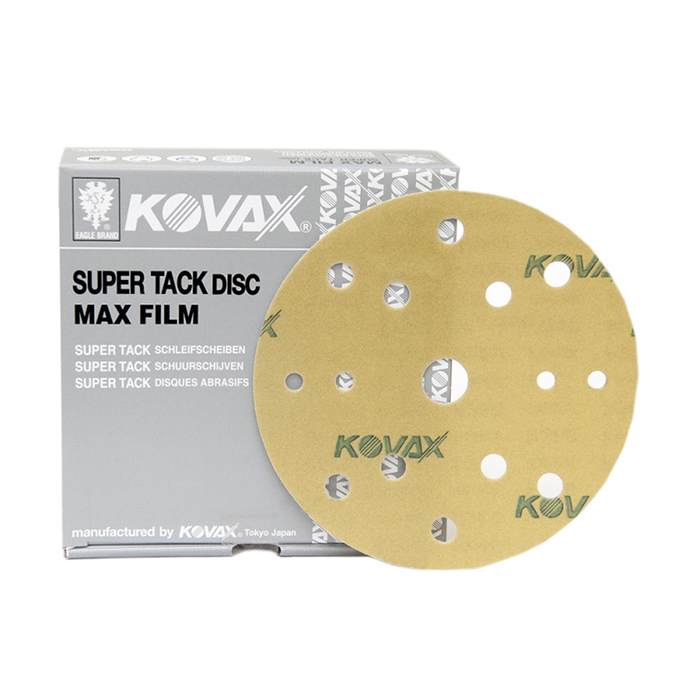 Kovax Абразивный круг Max Film, 152мм., P180, 15 отверстий, в упаковке 50шт.