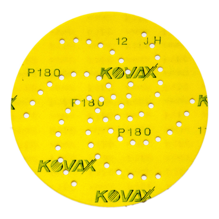 Kovax Абразивный круг Max Film, 152мм., P180, Multihole (множественные), в упаковке 50шт.