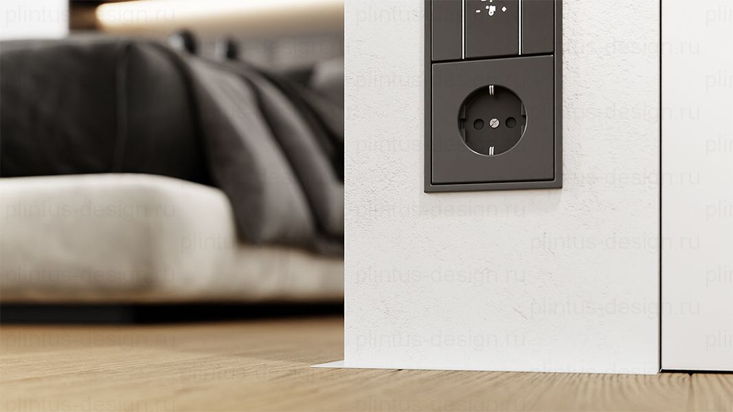 Микроплинтус ФЕСО 11 Белый RAL 9016