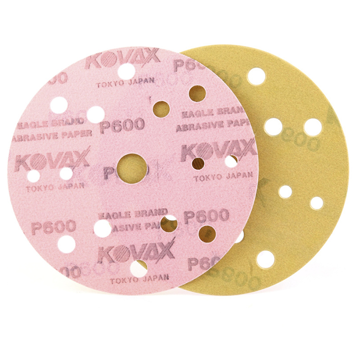 Kovax Абразивный круг Premium New, 152мм., P600, 15 отверстий, в упаковке 50шт.