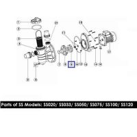 Крыльчатка для насоса Aquaviva SS075/SD075 (1311018)