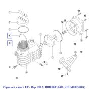 Корзинка насоса EP - Rep 190.A/RBH0003.04R (RPUM0005.04R)