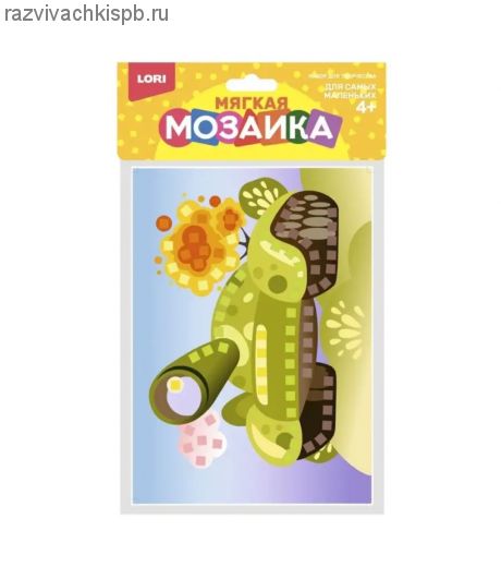 Мягкая мозаика "Танк" (малый набор).