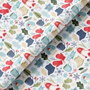 Хлопок - Чай после зимней прогулки 25х75 см limit