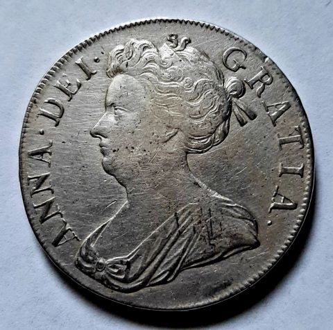 1 крона 1707 Англия Великобритания AUNC