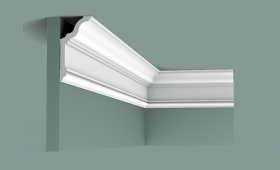 Карниз Гладкий Orac Decor CX192 Д200xШ6xВ12 см Лепнина / Орак Декор.