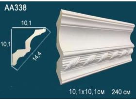 Карниз Потолочный Perfect AA338 Д240xШ10.1xВ12.1 см /Перфект.