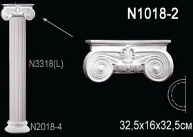 Капитель Полуколонны Perfect N1018-2 32.5x16x32.5 см /Перфект.