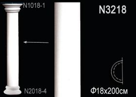 Ствол Колонны Perfect N3218W 200x18 см /Перфект.