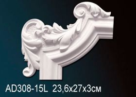 Угол Perfect AD308-15L 23.6x27x3 см /Перфект.