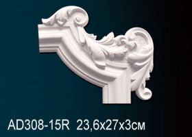 Угол Perfect AD308-15R 23.6x27x3 см /Перфект.